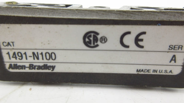 ALLEN BRADLEY 1491-N100 SER. A UNMP