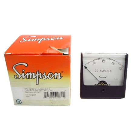 SIMPSON 02760 0-200DCA NSMP