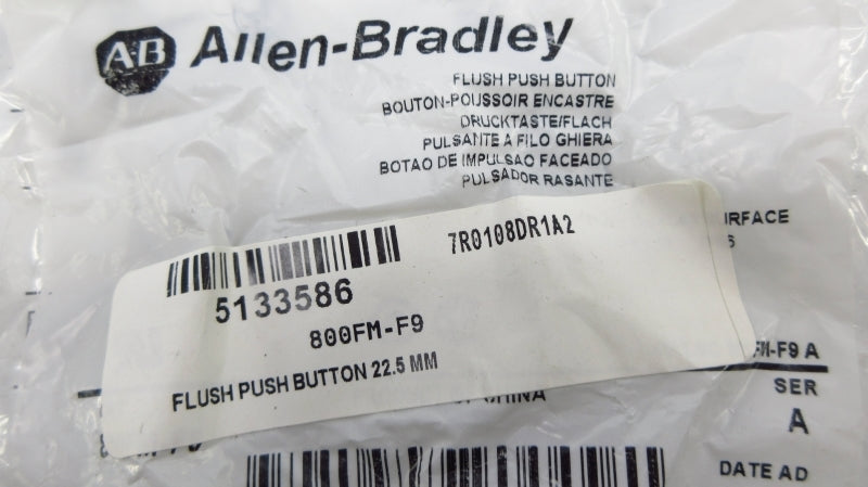ALLEN BRADLEY 800FM-F9 SER. A NSMP