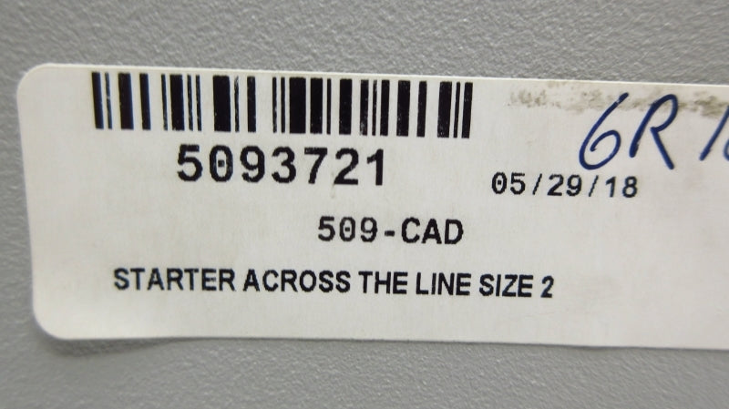 ALLEN BRADLEY 509-CAD NSNP