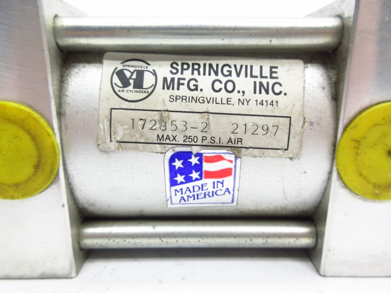 SPRINGVILLE AIR CYLINDERS 172353-2 250PSI NSNP