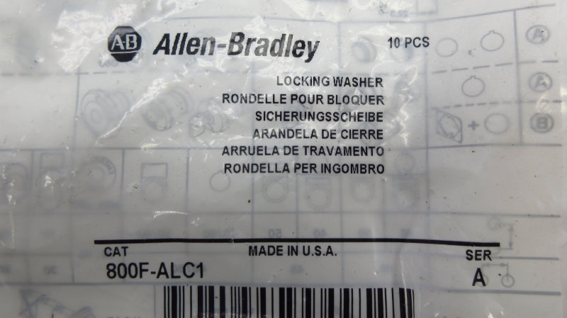 ALLEN BRADLEY 800F-ALC1 SER. A NSMP