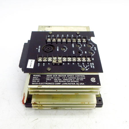 SECO ELECTRONICS 8600SCR 220VAC 15A UNMP