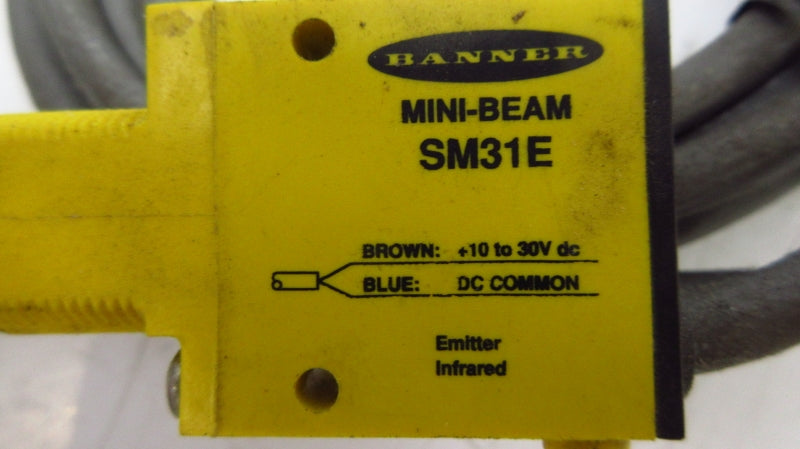 BANNER ENGINEERING SM31E 10-30VDC NSNP