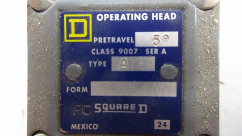 SQUARE D 9007A SER. A UNMP