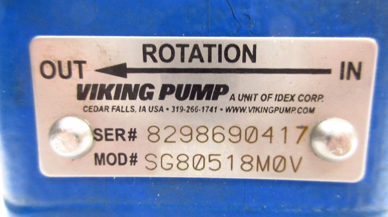 VIKING PUMP SG80518M0V UNMP