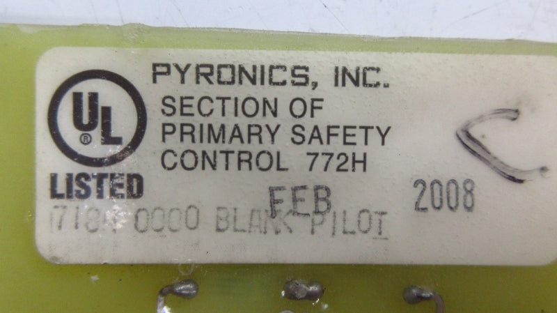 PYRONICS 718N0000 UNMP