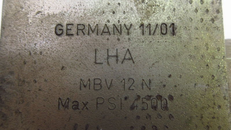 LHA MBV12N 4500PSI UNMP