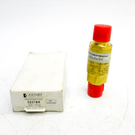 HENRY TECHNOLOGIES 5231BX 600PSI NSMP