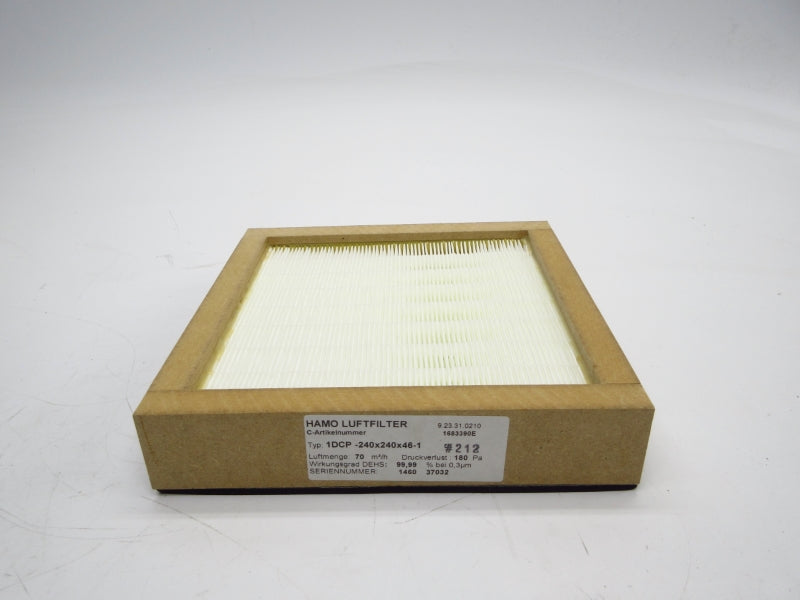 HAMO LUFTFILTER 1DCP-240X240X46-1 NSMP