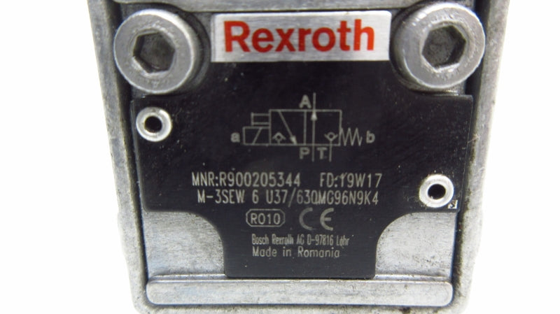REXROTH M-3SEW6U37/630MG96N9K4 R900205344  (AS PICTURED) NSNP