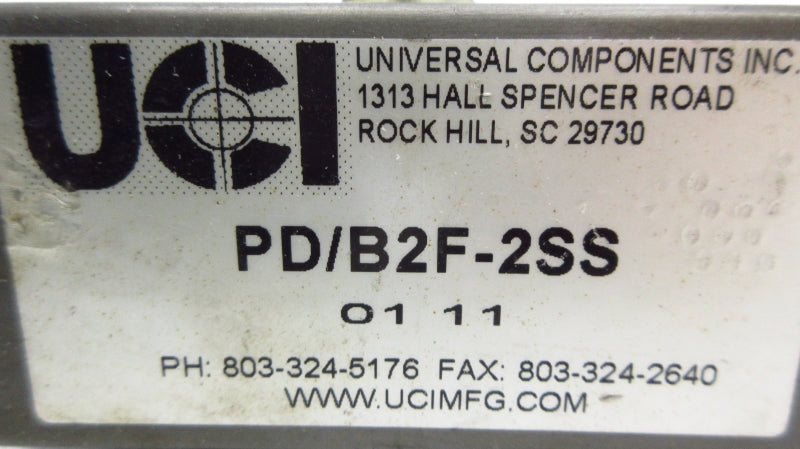 UCI PD/B2F-2SS UNMP