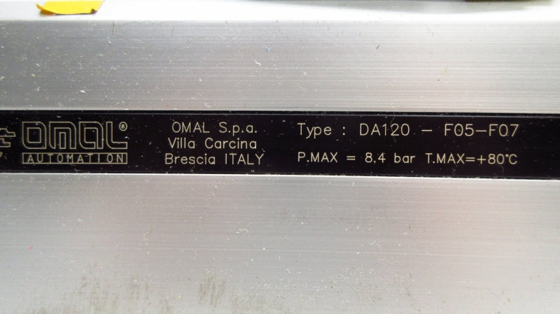 OMAL AUTOMATION DA120-F05-F07 UNMP