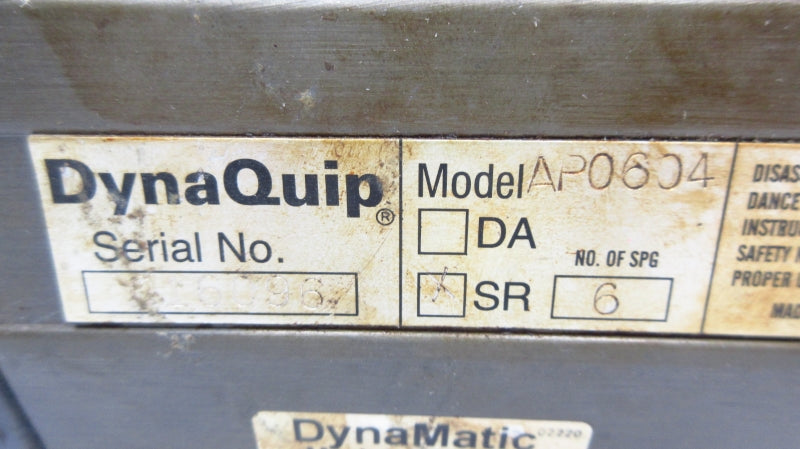 DYNAQUIP AP0604SR6 4TL12 UNMP