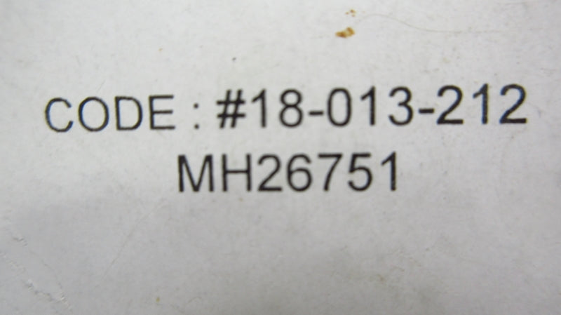 NORGREN 18-013-212 MH26751 0-160PSI NSMP