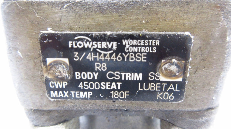 FLOWSERVE 3/4H4446YBSE 180'F NSNP