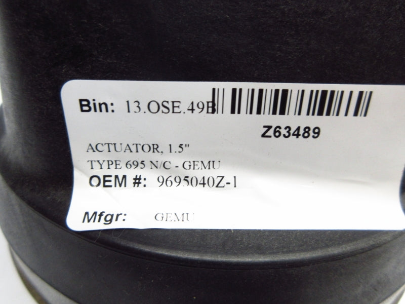 GEMU 695 9695040Z-1 1.5" NSNP