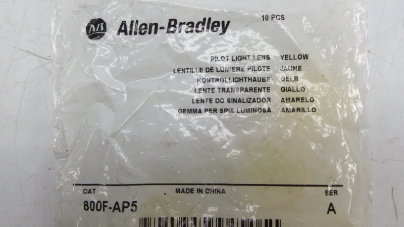 ALLEN BRADLEY 800F-AP5 SER. A (PKG OF 10) NSMP