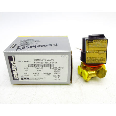 PARKER 04F48S2106ACFEC05 110/120V 10/150PSI 1/4" NSMP