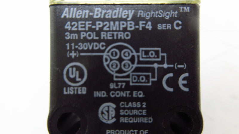 ALLEN BRADLEY 42EF-P2MPB-F4 SER. C 11-30VDC NSNP