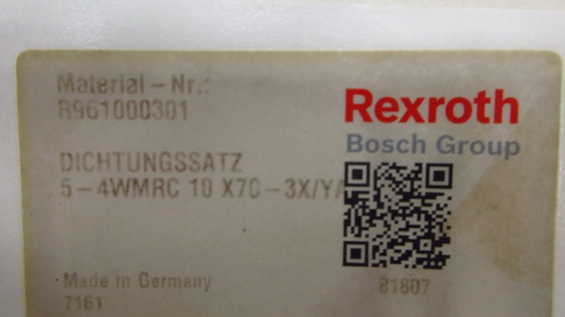 REXROTH 5-4WMRC10X70-3X/Y/ R961000301 NSMP
