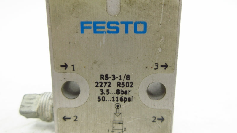 FESTO RS-3-1/8 2272 50-116PSI UNMP