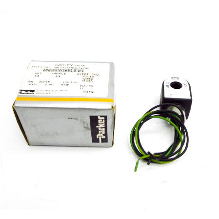 PARKER 08F23O2140ACF4C05 110/120V 0/150PSI 1/2" NSMP