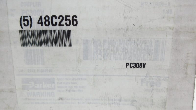 PARKER 48C256 PC308V (PKG OF 5) NSMP