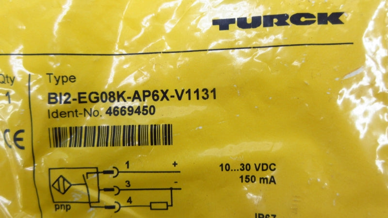 TURCK BI2-EG08K-AP6X-V1131 4669450 10-30VDC NSMP