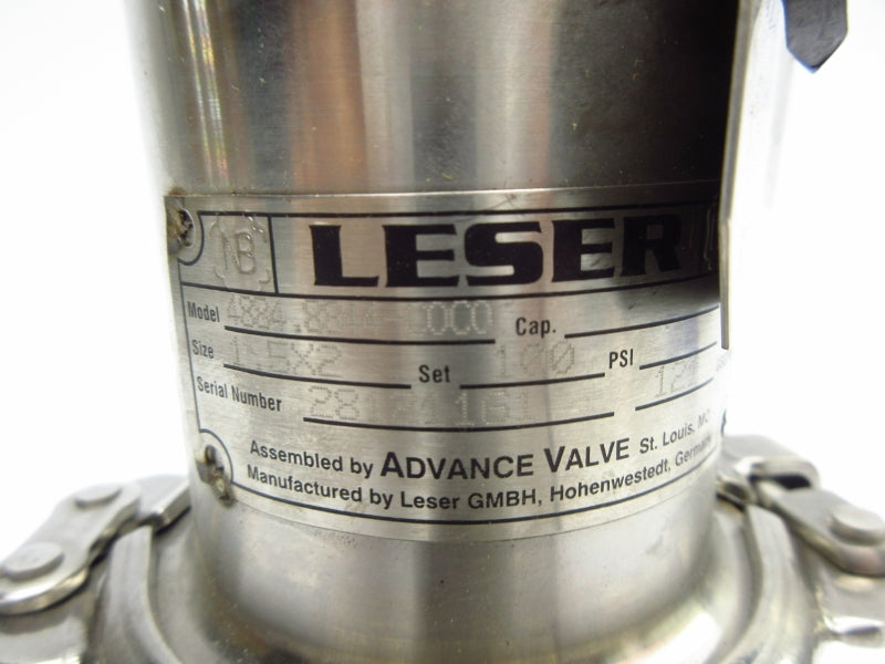 LESER 4884.8844-COCO 100PSI 1.5" NSNP