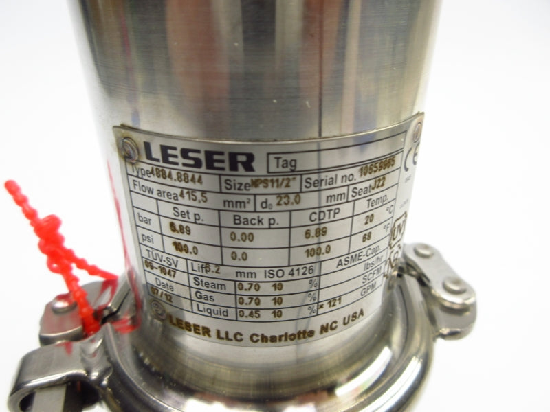 LESER 4884.8844 100PSI NSNP