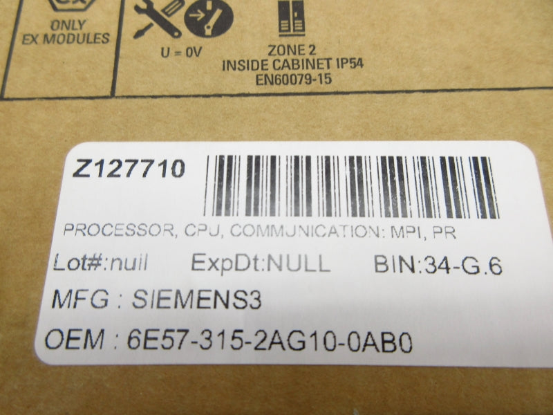 SIEMENS 6E57-315-2AG10-0AB0 NSFS