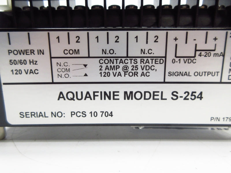 AQUAFINE S-254 120VAC NSNP