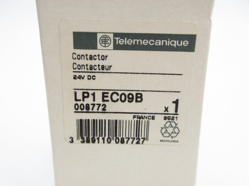 TELEMECANIQUE LP1EC09B 24VDC 16A NSMP