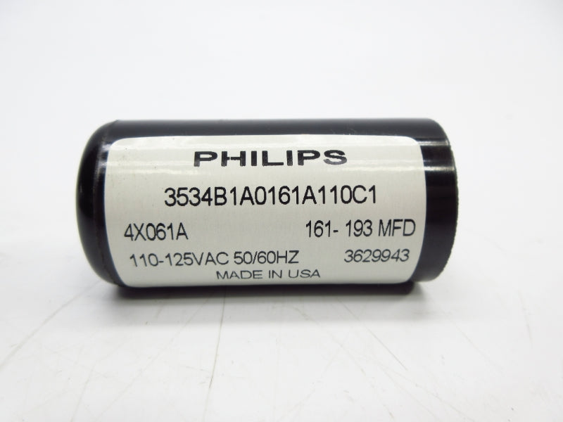 PHILILPS 4X061A 161-193MFD 110-125VAC NSMP