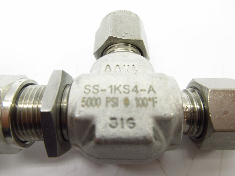 WHITEY SS-1KS4-A 5000PSI NSNP