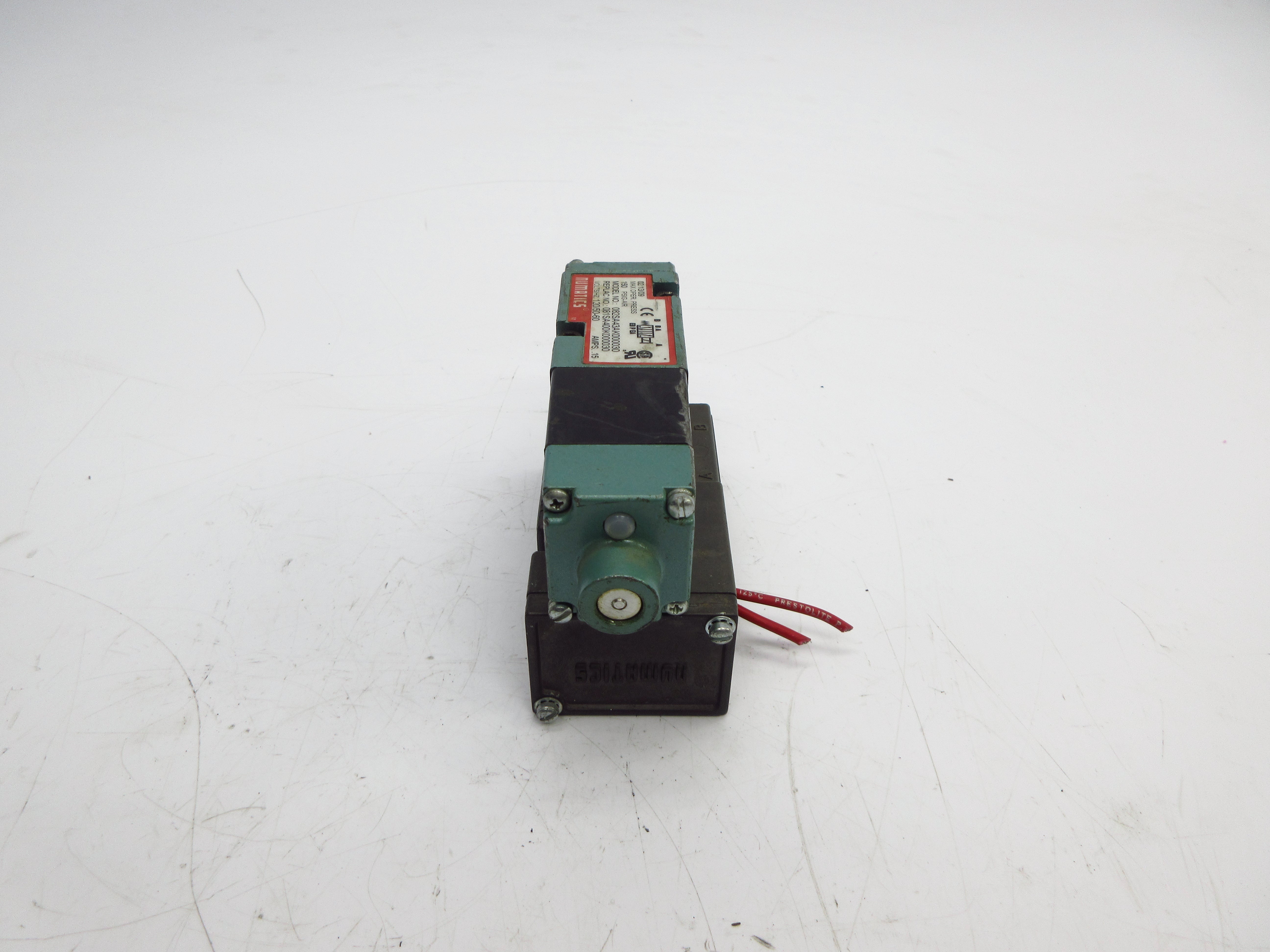 NUMATICS 082SA43AK000030 120V .15A 150PSI UNMP