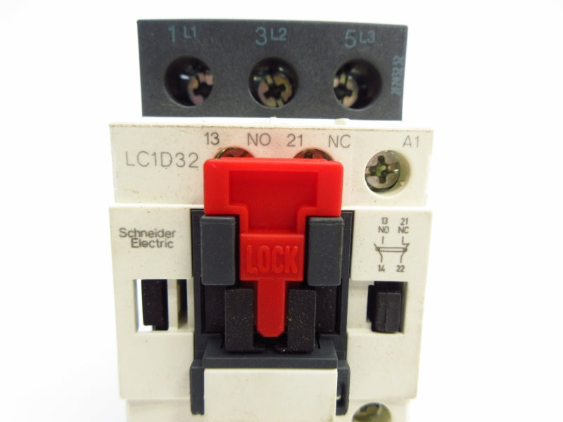 SCHNEIDER ELECTRIC LC1D32F7 110V 50A (AS PICTURED) NSNP