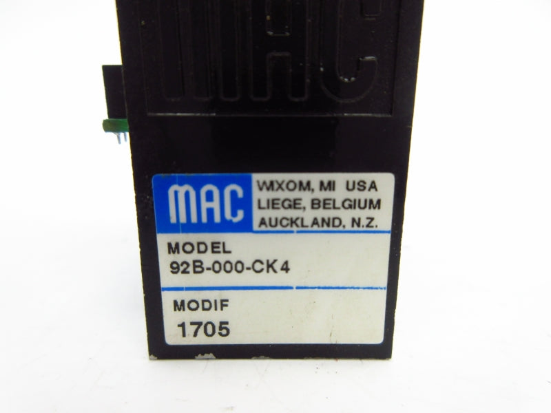 MAC 92B-000-CK4 NSNP