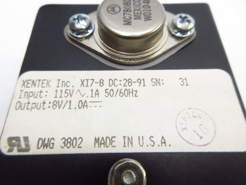 XENTEK XI7-8 115V 1A NSNP