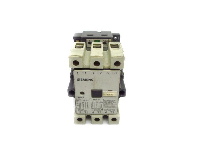 SIEMENS 3TF47 600VAC 80A UNMP
