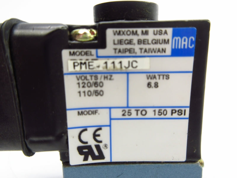 MAC PME-111JC 110/120V 150PSI UNMP