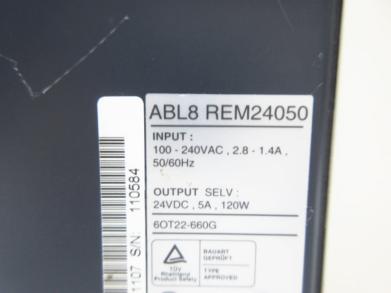SCHNEIDER ELECTRIC ABL8REM24050 100-240VAC 2.8-1.4A NSNP