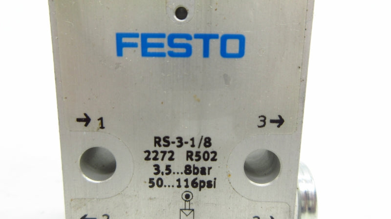FESTO RS-3-1/8 2272 50-116PSI NSNP