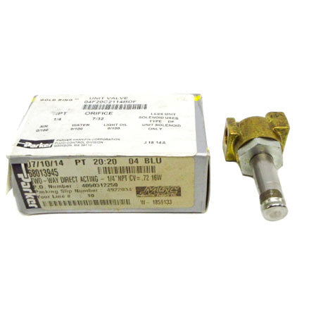 PARKER 04F20C2114BDF 0/100PSI 1/4" NSMP