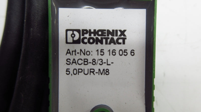 PHOENIX CONTACT SACB-8/3-L-5,0PUR-M8 1516056 NSNP