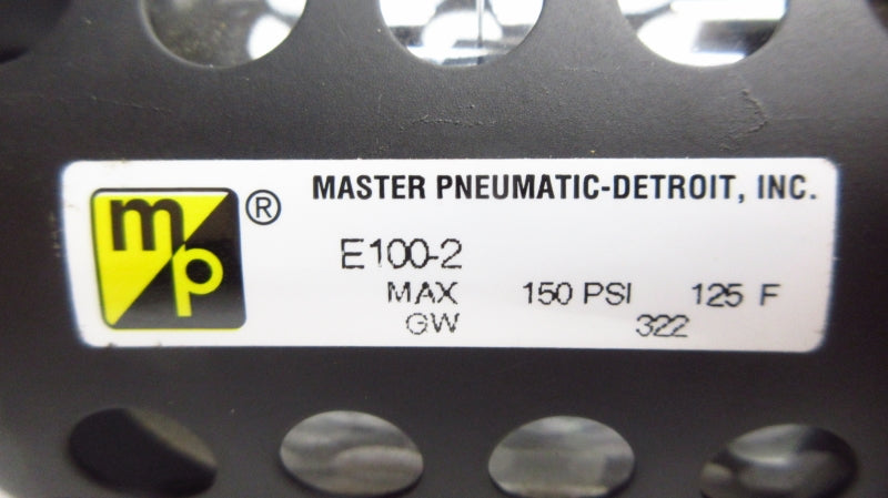 MASTER PNEUMATIC E100-2 150PSI NSNP