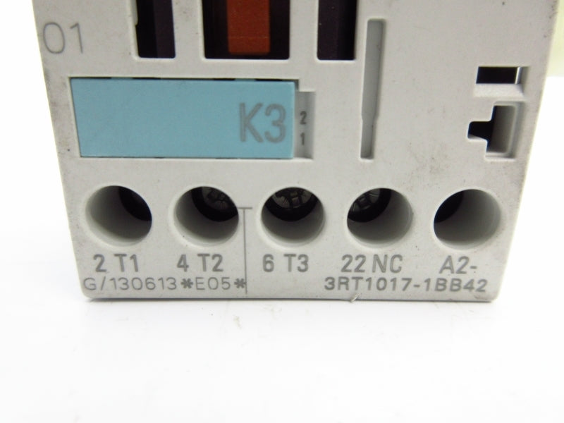 SIEMENS 3RT1017-1BB42 24VDC NSNP