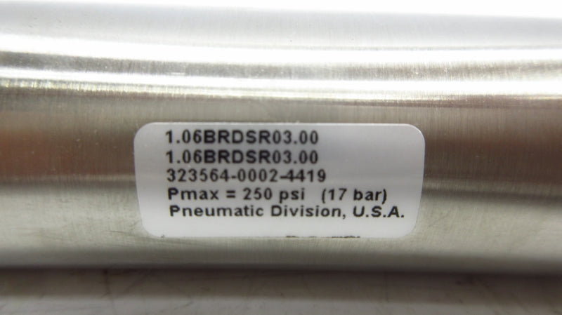 PARKER 1.06BRDSR03.00 250PSI NSNP
