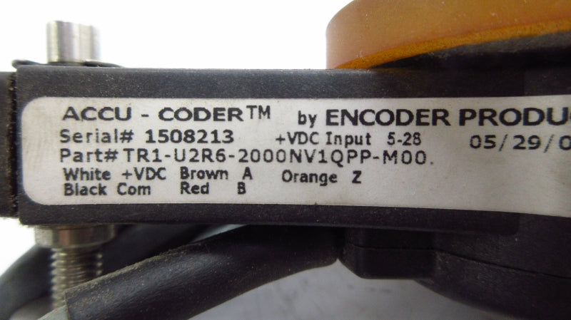 ENCODER PRODUCTS TR1-U2R6-2000NV1QPP-M00 5-28VDC NSNP